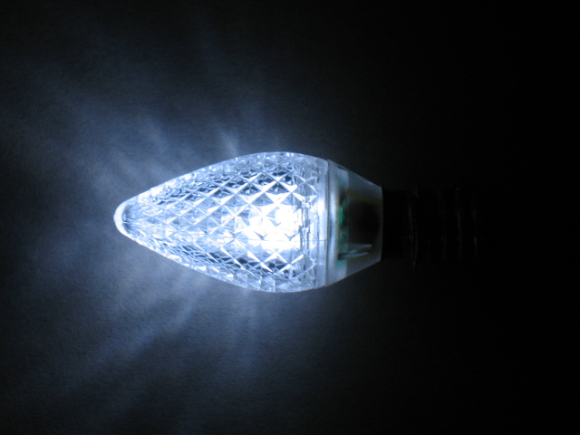C9 LED lamp-white